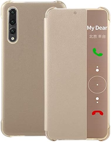 Chenyouwen Mobilni Telefon Slučaj Sjajno za firmu huawei P20 Pro Litchi Teksturu PC + PU Horizontalno Flip
