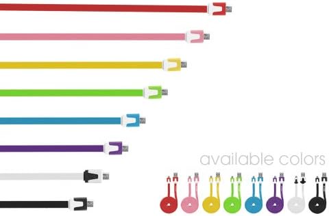 Cellet 4-Metara Ravno Žicu Mikro USB Naplaćivati/Podatke Kabl za Samsung S3/S4/Poruku 2/3/HTC Jedan/Moto