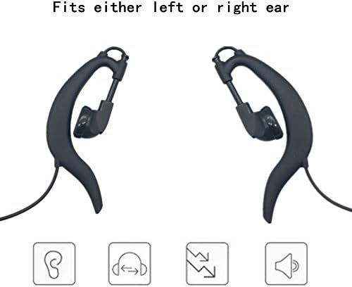 2 Pin G Stanju Earhook Slušalice Slušalice Slušalicu usluge ptt i Mikrofon Kompatibilni za Midland LXT560
