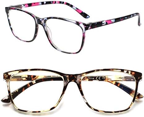 SIGVAN Dame Naočare Plavo Svjetlo Blokira Proljeće Ovise Mode Obrazac Otisak Naočale za Žene