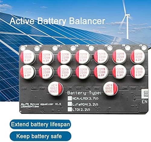 Etase 5A Balancer 7S LiFePo4 Li-Ion Baterija Aktivna Još Balancer Prenos Energije Odbor Ravnotežu