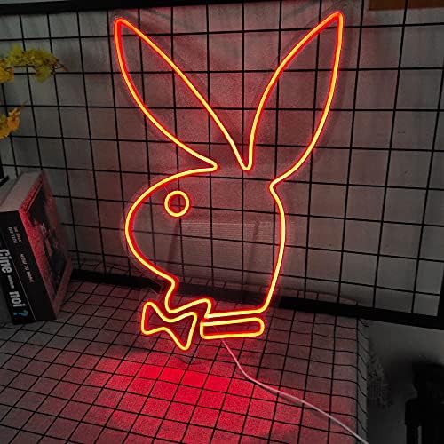 Idealno radiona Playboy Zecicu Neonski znak za spavaću Sobu Dijete Sobu Dekor,Imitaciju Zid Visi Kući Ukras