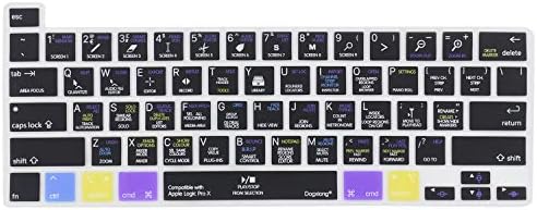 Dogxiong Logika Pro X Prečica Vruće Ključeve PS Silikonske Tastaturu Pokriti Tastaturu Kožu Zaštitu za MacBook