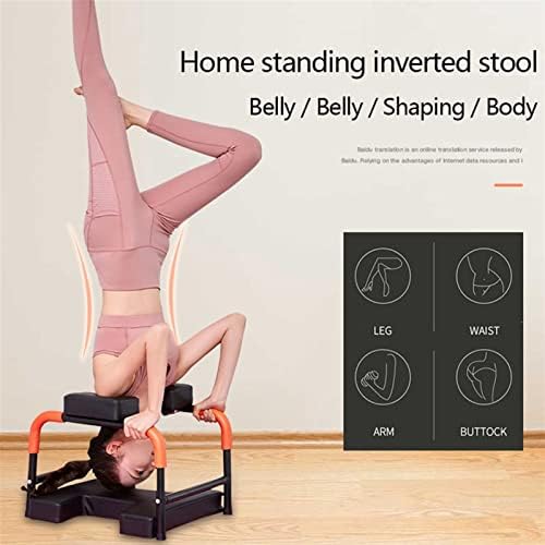 JQDMBH Joga Headstand Klupi,Yoga Pomoćne Stolicu Joga stoj na rukama Mašina Multifunkcionalni Obrnuta Fitness