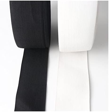 XFTD Elastično Bend 5/40mm Domaćinstvo Crni i Bijeli Elastično Bend liniju Stan Elastično Gumica za Odjeću