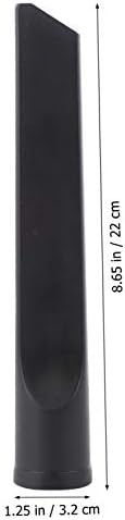 TEHAUX 6 Pc Vakum Prilozi Pribor za Čišćenje Kit Oprati Crijeva Procjep Alat za Usisivač 32mm (Crna)